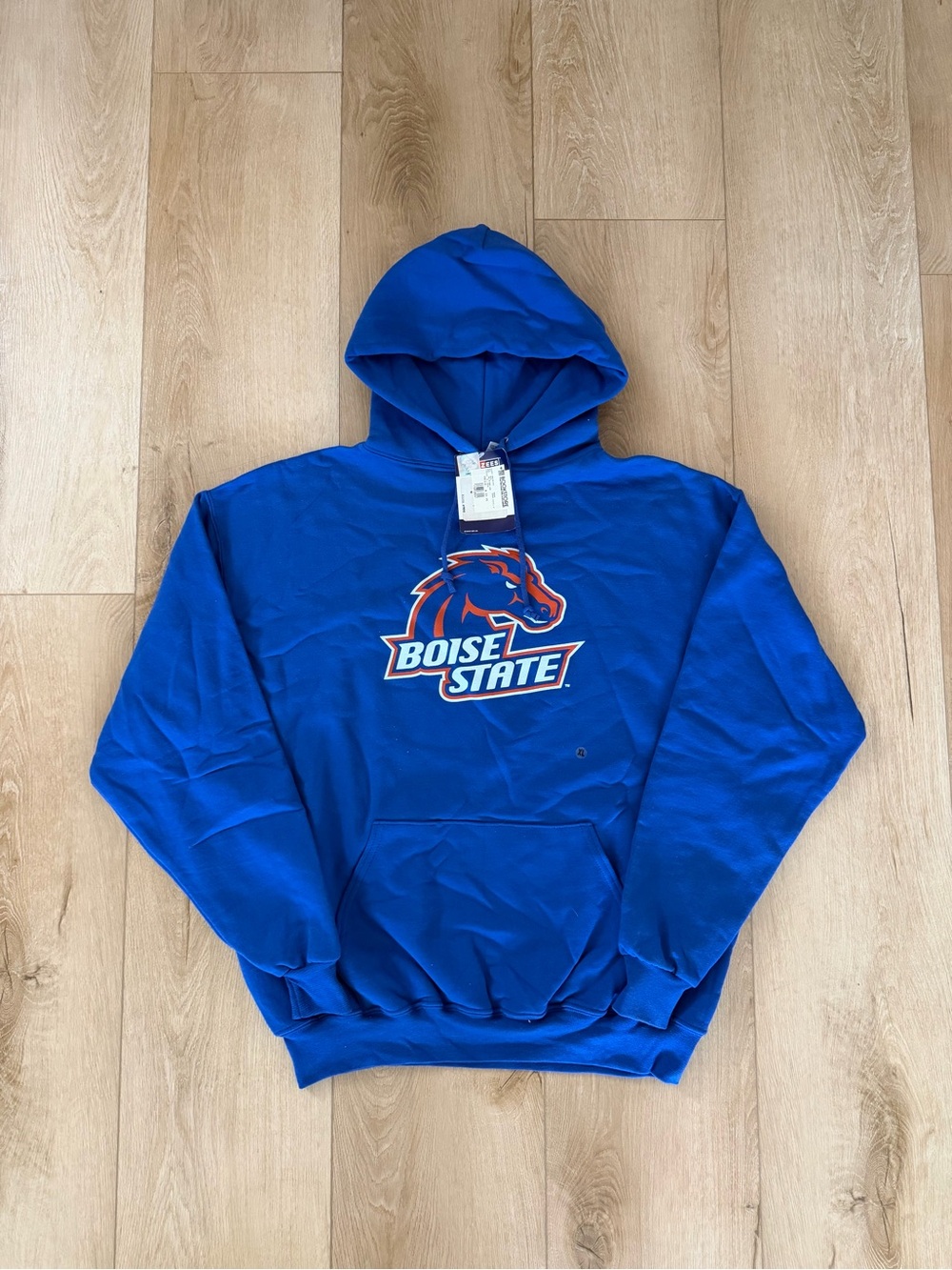 Brand New Vintage Jerzees Boise State Hoodie. Men’s XL.